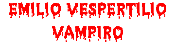 Emilio Vespertilio vampiro - Una striscia di Ricky & Vinicio